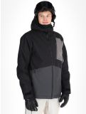 Miniatura O'Neill, Hammer Block Snow chaqueta de esquí hombres Black Out Colour Block gris, negro 