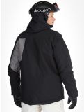 Miniatura O'Neill, Hammer Block Snow chaqueta de esquí hombres Black Out Colour Block gris, negro 