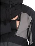 Miniatura O'Neill, Hammer Block Snow chaqueta de esquí hombres Black Out Colour Block gris, negro 