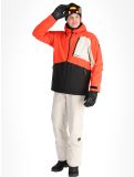 Miniatura O'Neill, Hammer Block Snow chaqueta de esquí hombres Paprika Flame Colour Block blanco, naranja, negro 