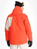 Miniatura O'Neill, Hammer Block Snow chaqueta de esquí hombres Paprika Flame Colour Block blanco, naranja, negro 