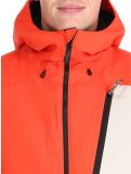 Miniatura O'Neill, Hammer Block Snow chaqueta de esquí hombres Paprika Flame Colour Block blanco, naranja, negro 