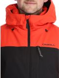 Miniatura O'Neill, Hammer Plus Snow chaqueta de esquí hombres Black Out Colour Block naranja, negro 