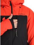 Miniatura O'Neill, Hammer Plus Snow chaqueta de esquí hombres Black Out Colour Block naranja, negro 