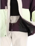 Miniatura O'Neill, O'Riginals Hybrid chaqueta de esquí hombres Aubergine Colour Block amarillo, púrpura 