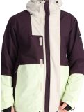 Miniatura O'Neill, O'Riginals Hybrid chaqueta de esquí hombres Aubergine Colour Block amarillo, púrpura 