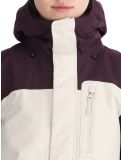 Miniatura O'Neill, Utility Hybrid chaqueta de esquí mujeres Atmosphere Colour Block blanco, púrpura 