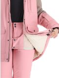 Miniatura O'Neill, Utility Hybrid chaqueta de esquí mujeres Genuine Pink Colour Block blanco, marrón, rosa 