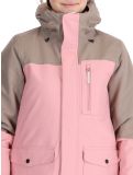 Miniatura O'Neill, Utility Hybrid chaqueta de esquí mujeres Genuine Pink Colour Block blanco, marrón, rosa 