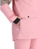 Miniatura O'Neill, Utility Hybrid chaqueta de esquí mujeres Genuine Pink Colour Block blanco, marrón, rosa 