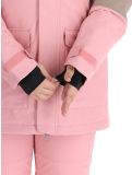 Miniatura O'Neill, Utility Hybrid chaqueta de esquí mujeres Genuine Pink Colour Block blanco, marrón, rosa 