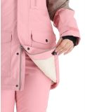 Miniatura O'Neill, Utility Hybrid chaqueta de esquí mujeres Genuine Pink Colour Block blanco, marrón, rosa 