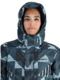 Miniatura O'Neill, Z.E.N. Puffer Hybrid chaqueta de esquí mujeres Blue Triangle Ikat azul 