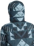 Miniatura O'Neill, Z.E.N. Puffer Hybrid chaqueta de esquí mujeres Blue Triangle Ikat azul 