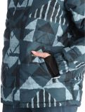 Miniatura O'Neill, Z.E.N. Puffer Hybrid chaqueta de esquí mujeres Blue Triangle Ikat azul 