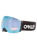 Miniatura Oakley, Flight Deck L gafas de esquí unisex Factory Pilot Black - Prizm Sapphire Iridium blanco, negro 