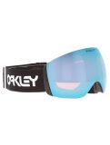 Miniatura Oakley, Flight Deck L gafas de esquí unisex Factory Pilot Black - Prizm Sapphire Iridium blanco, negro 