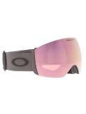 Miniatura Oakley, Flight Deck L gafas de esquí unisex Matte Forged Iron - Prizm Rose Gold Iridium gris 