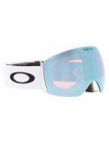 Miniatura Oakley, Flight Deck L gafas de esquí unisex Matte White - Prizm Sapphire Iridium blanco 