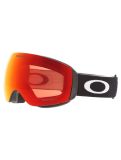 Miniatura Oakley, Flight Deck M gafas de esquí unisex Matte Black - Prizm Torch Iridium negro 