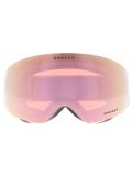 Miniatura Oakley, Flight Deck M gafas de esquí unisex Matte White - Prizm Rose Gold blanco 