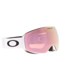 Miniatura Oakley, Flight Deck M gafas de esquí unisex Matte White - Prizm Rose Gold blanco 