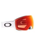 Miniatura Oakley, Flight Deck M gafas de esquí unisex Matte White - Prizm Torch Iridium blanco 