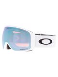 Miniatura Oakley, Flight Tracker L gafas de esquí unisex Matte White - Prizm Sapphire Iridium blanco 