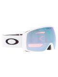 Miniatura Oakley, Flight Tracker L gafas de esquí unisex Matte White - Prizm Sapphire Iridium blanco 