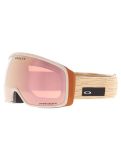 Miniatura Oakley, Flight Tracker M gafas de esquí unisex Curry Stone - Prizm Snow Rose Gold Iridium rojo 