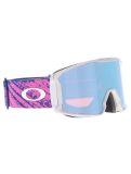 Miniatura Oakley, Line Miner L gafas de esquí unisex Lucas Braathen Signature - Prizm Snow Sapphire Iridium blanco, rosa 