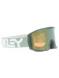 Miniatura Oakley, Line Miner M gafas de esquí unisex Matte B1B Jade - Prizm Sage Gold Iridium verde 