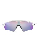 Miniatura Oakley, Radar EV Path gafas de sol unisex Polished White - Priz Snow Sapphire Iridium blanco 