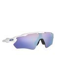 Miniatura Oakley, Radar EV Path gafas de sol unisex Polished White - Priz Snow Sapphire Iridium blanco 