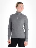 Miniatura Odlo, Active Warm Eco jersey mujeres Odlo Steel Grey Melange gris 