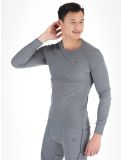 Miniatura Odlo, Active Warm Eco camisa termoactiva hombres Odlo Steel Grey Melange gris 