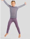 Miniatura Odlo, Active Warm Eco camisa termoactiva niños Misty Lilac - Gray Ridge gris, rosa 