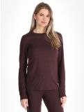 Miniatura Odlo, Merino 160 camisa termoactiva mujeres Fudge púrpura 