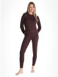 Miniatura Odlo, Merino 160 pantalón termoactivo mujeres Fudge púrpura 