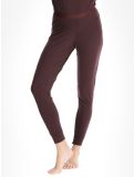 Miniatura Odlo, Merino 160 pantalón termoactivo mujeres Fudge púrpura 