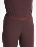 Miniatura Odlo, Merino 160 pantalón termoactivo mujeres Fudge púrpura 