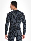 Miniatura Odlo, Merino 200 camisa termoactiva hombres Provincial Blue - Black azul, gris 