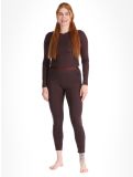 Miniatura Odlo, Merino 200 pantalón termoactivo mujeres Fudge púrpura 