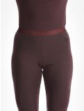 Miniatura Odlo, Merino 200 pantalón termoactivo mujeres Fudge púrpura 