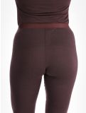 Miniatura Odlo, Merino 200 pantalón termoactivo mujeres Fudge púrpura 