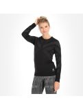 Miniatura Odlo, Natural + Kinship Warm camisa termoactiva mujeres melange negro