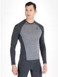 Miniatura Odlo, Natural Performance PW 150 camisa termoactiva hombres Grey Melange - Dark Grey Melange gris 