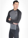 Miniatura Odlo, Natural Performance PW 150 camisa termoactiva hombres Grey Melange - Dark Grey Melange gris 