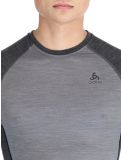 Miniatura Odlo, Natural Performance PW 150 camisa termoactiva hombres Grey Melange - Dark Grey Melange gris 