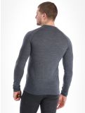 Miniatura Odlo, Natural Performance PW 150 camisa termoactiva hombres Silver Cloud - India Ink Melange gris 